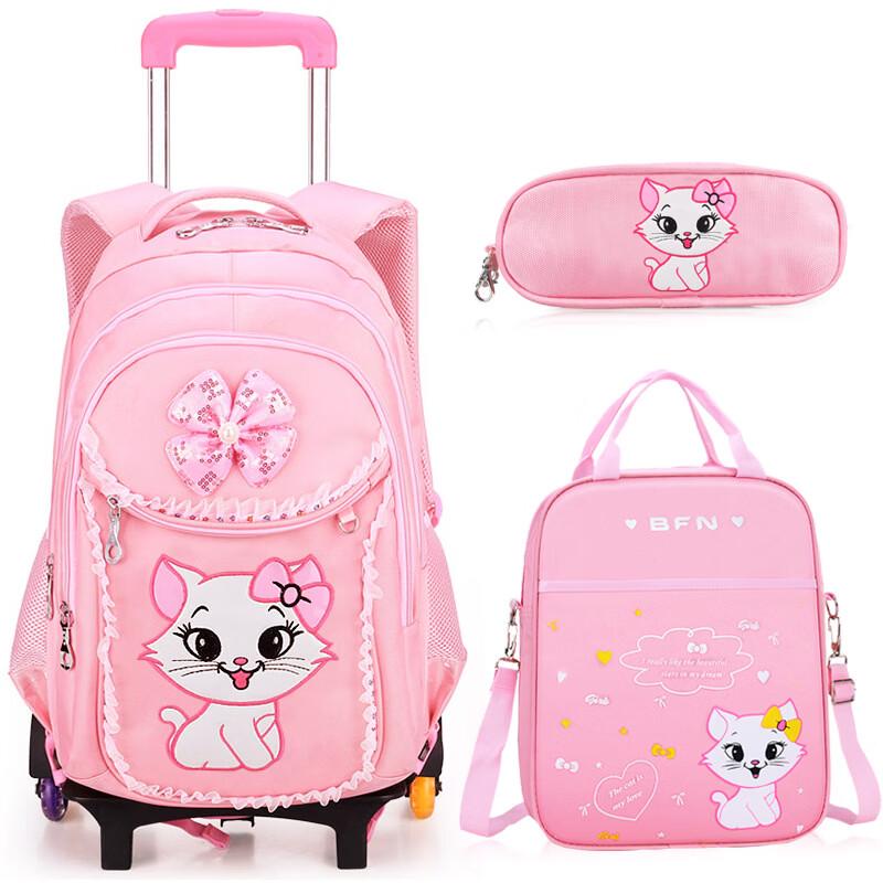 Kids' Lightweight Stair-Climbing Trolley Backpack
