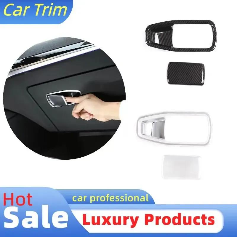 Auto Glove Box Passenger Storage Switch Button Cover Trim Sticker For BMW 3 4 Series G20 G23 G26 F40 - Car Accessories
