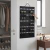 Felt Sunglasses Storage Bag with 12 Compartments Door Hanging Organizer for Glasses Eyewear Protections
