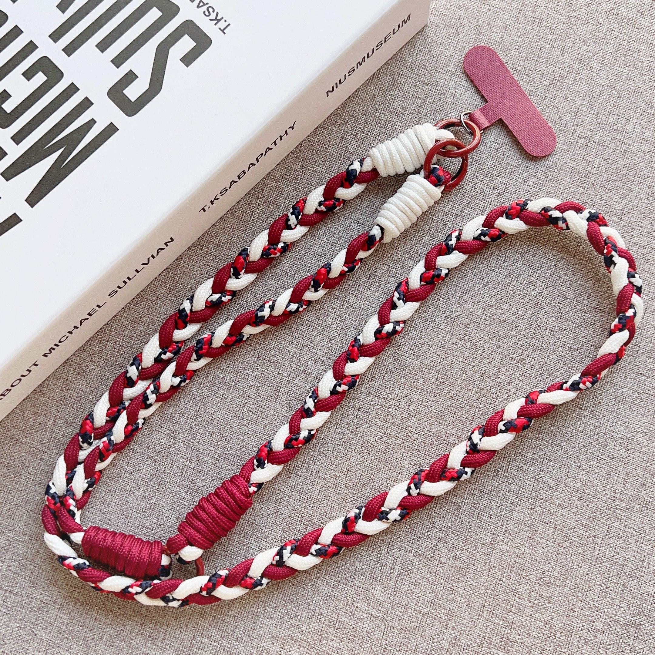 

Three-in-one Multi-Functional Mobile Phone Lanyard, One Rope For Multiple Uses, Crossbody Strap, Neck Lanyard, Arm Short Rope Polyester / Nylon
