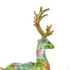 2 Pieces Reindeer Statues Figurines Vivid European Deer Lover Sculpture Table Centerpiece for