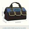 Multi-Functional Tool Bag – Thickened Oxford Cloth, Large Capacity Wear-Resistant Storage for Electrician & Carpenter