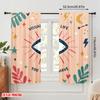 2 Stück 2D Flachdruck Party Fenstervorhänge Visualisieren Auge Traum Leben Polyester Ohne Strom Alle Jahreszeiten Party & Feiertag
