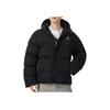 Jordan Solid Color Hooded Zip-Up Cotton Jacket Men Outerwear Black FB7312-010