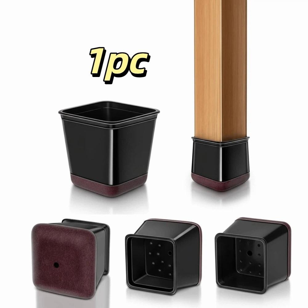Silicone Material Chair Leg Protectors Rubber Felt Bottom Anti Slip Furniture Cap Felt Pads Anti Scratch Furniture Foot Covers