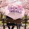 1pc K-Pop World Pattern Umbrella Design Automatic Opening and Closing Umbrella, High-quality Travel Umbrella,  c1128091