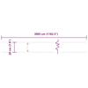Lawn Edging 30 pcs White 20 x 103 cm Cold Rolled Steel