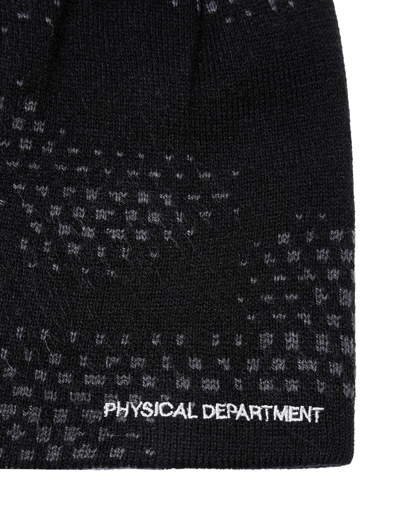 PHYPS MOTORCYCLE Camo Pattern Beanie Black