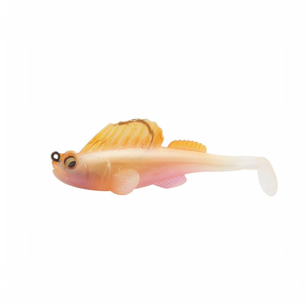 Soft Silicone Fishing Snag with Black Hook - Weighted Artificial for and Fishing