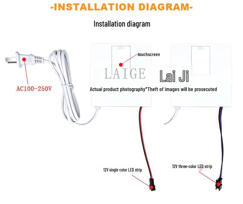 Touchscreen-Controller 110-220V