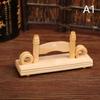 Chinese Style Hand Wood/Silk/Paper/Lace Folding Fan Stand Display Base Holder