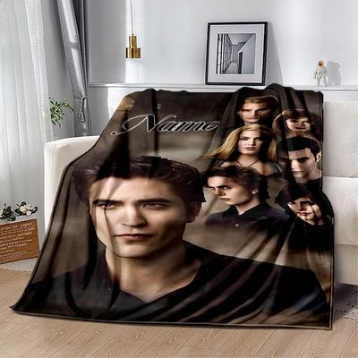 Twilight Saga Romance Blanket Ultra-Soft Great for Couch Chair Office All-Season Use Digital Print Birthday Christmas Gift Blanket