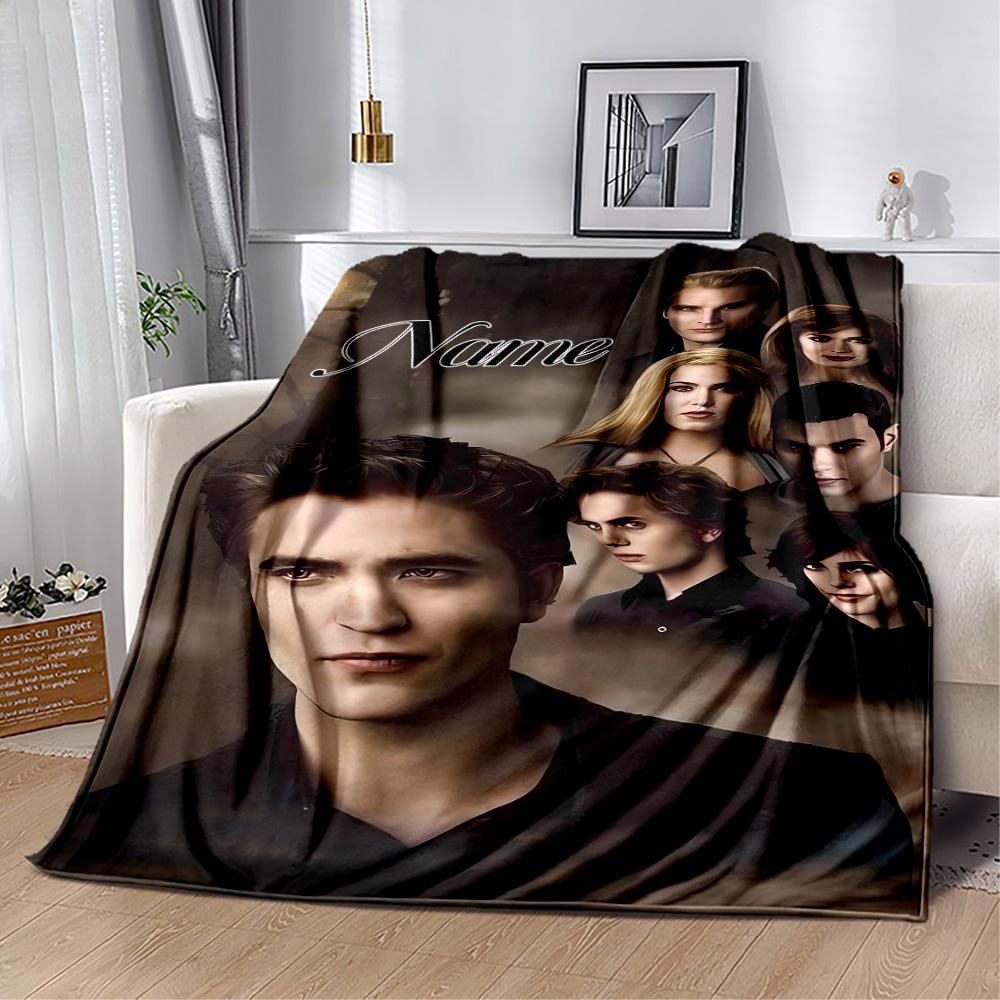 Twilight Saga Romance Blanket Ultra-Soft Great for Couch Chair Office All-Season Use Digital Print Birthday Christmas Gift Blanket