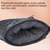Winter Motorcycle Handlebar Covers 1 Pair Warm Electric Scooter Gloves Waterproof Windproof Thick Cotton for Cold Weather Riding