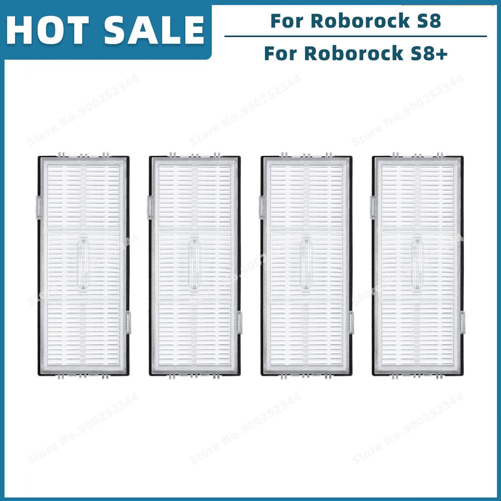 Compatible For Roborock S8 / S8 Plus Replacement Spare Parts Roller Main Side Brush Hepa Filter Mop Cloth Dust Bag Accessories