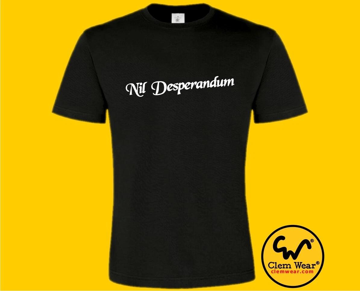 Rik Mayall Bottom tshirt tee t-shirt Nil Desperandum funny comedy carbon neutral 3XL