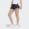 Adidas Solid Color Letter Logo Print Breathable Elastic Sports Shorts Women Shorts Black GC7172