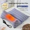 Buckwheat Cervical Neck Support Pillow with Removable Core for Adults