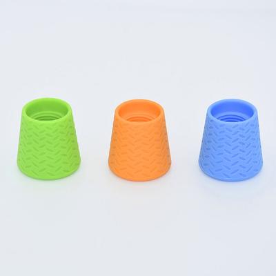 Neuer 3-teiliger tragbarer Outdoor-Duschkopf aus Silikon für Hunde(Blau,Grün,Orange)