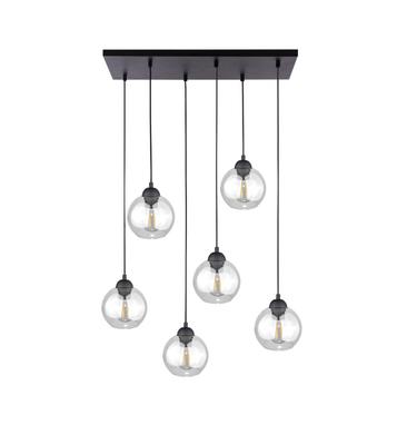 Pendant Lamp 6xE27 MIRAGE BLACK