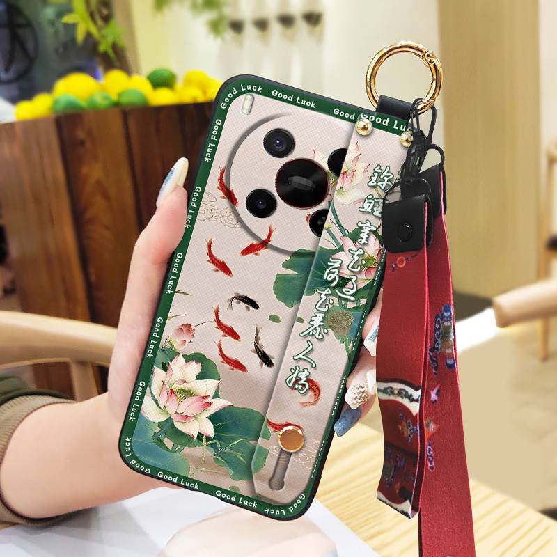 Custodia per telefono alla moda per anziana per ZTE Blade V70 Max/Nubia V70 Max Supporto per telefono Laccetto Copertura posteriore Custodia morbida per la mamma