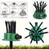 1/2/3PCS 360 Degree Automatic Garden Sprinklers WateringGrassLawn RotaryNozzle RotatingWater Sprinkler System GardenSupplies Spr