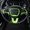 Zielona Osłona Dekoracyjna Kierownicy dla Dodge Charger/Challenger i Durango 15+