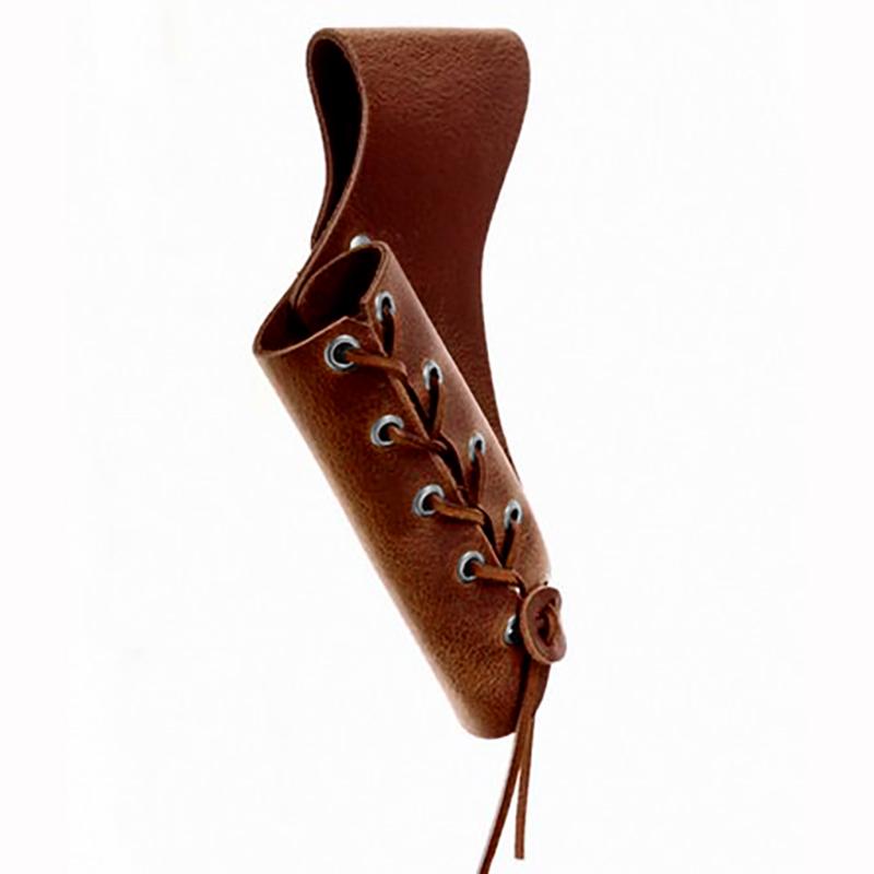 Mittelalterliche Vintage PU-Leder Schwertscheide Axtklingenkoffer Gürteltasche Wikinger Ritter Scheide Larp Cosplay Requisiten Schwert Halter