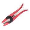 Pig Cattle Ear Tag Plier Livestock Tool for Cow Sheep Goat Farm Animals Red