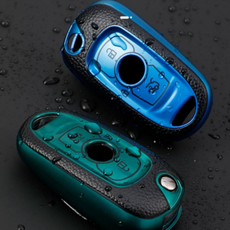 New Design TPU Car Key Case Cover For Opel Vauxhall Astra K Corsa E For Buick Verano ENCORE GX GL6 Folding Keys Shell Accessories