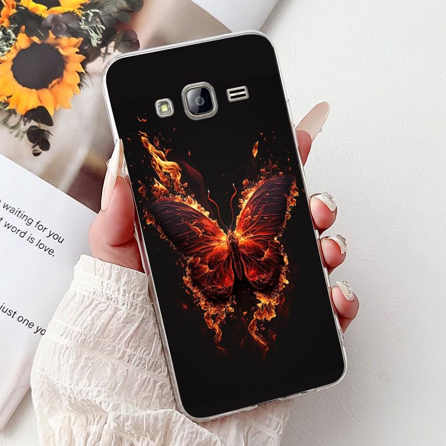 For Samsung Galaxy J5 2015 2016 Case SM-J500F SM-J510F Silicone Cover Cute Cat Cartoom Soft Funda For Samsung J7 2016 J710F Capa