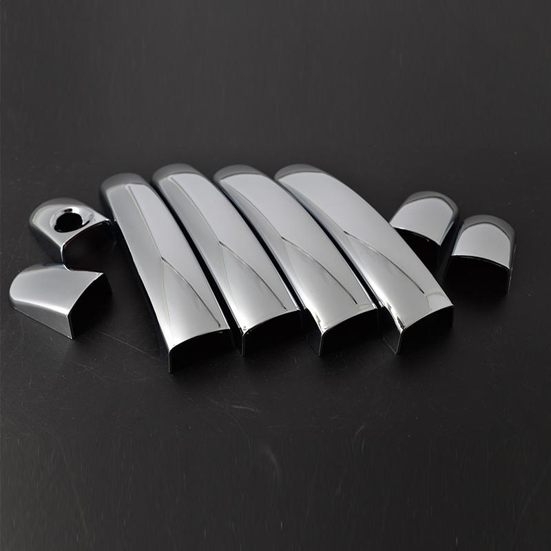 For Ford Grand C-Max Energi 2011-2018 Accessory glossy chrome silver car side Door Handle Covers Trim 2014 2015 2016 2017