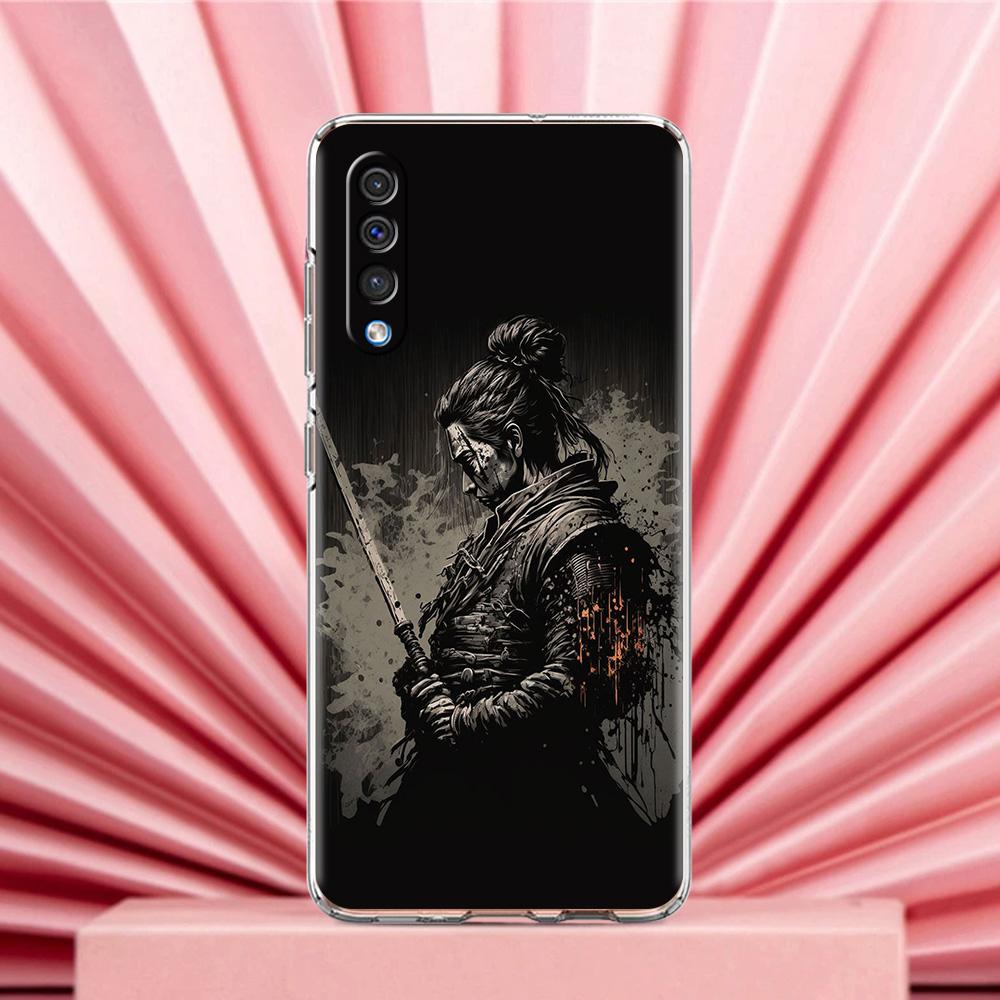 Case For Samsung A56 A36 A26 A24 A16 A14 A12 A32 A50 A70 A20E A22 A40 A34 A54 A42 A52 5G A04s A06 Cover Japanese Bushido Samurai