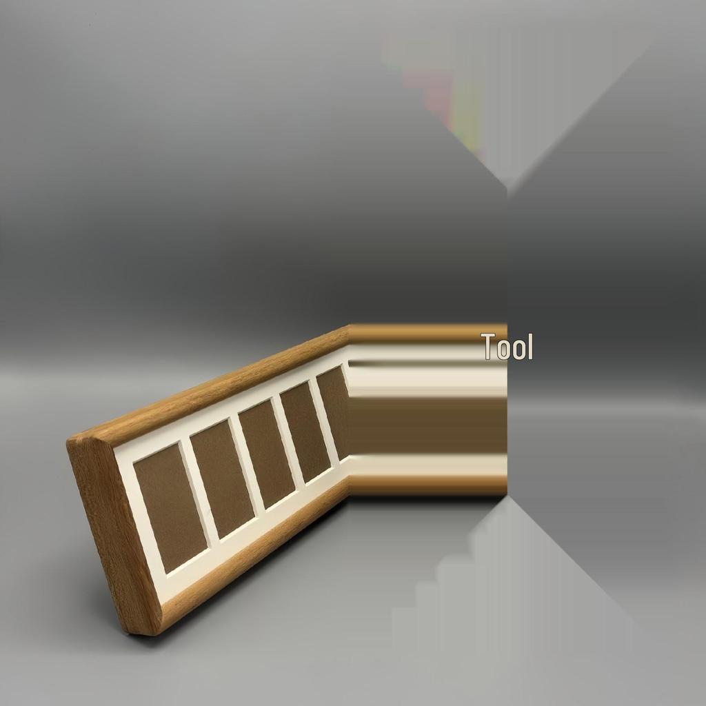 Luxury Multi-Photo Frame: Six-Image Vertical & Horizontal Display for Table Décor