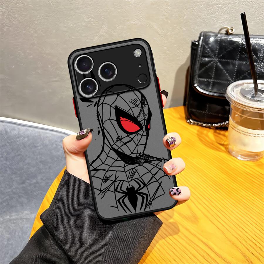Marvel Deadpool Ironman Case for iPhone 17 Pro Max 14 XS XR 11 15 12 7 8 SE 16 Plus Air 13 Mini 17e Back Phone Cover