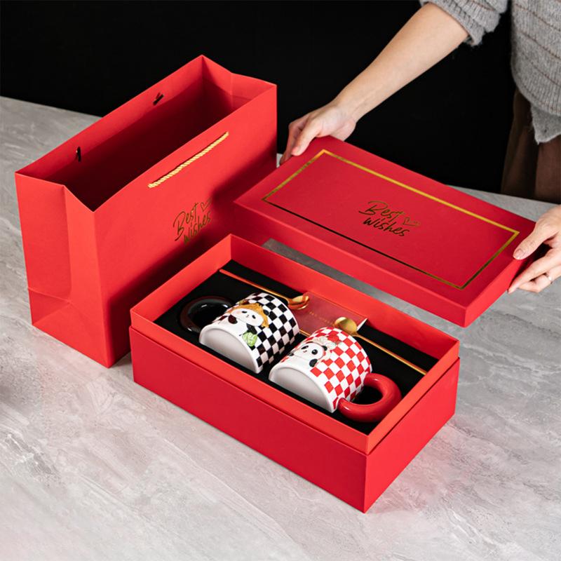 

Подарок на день рождения для девочек, чтобы подарить своим лучшим подругам к их кружкам и парным чашкам, креативные подарочные коробки для переезда в их новый дом 401-500ml