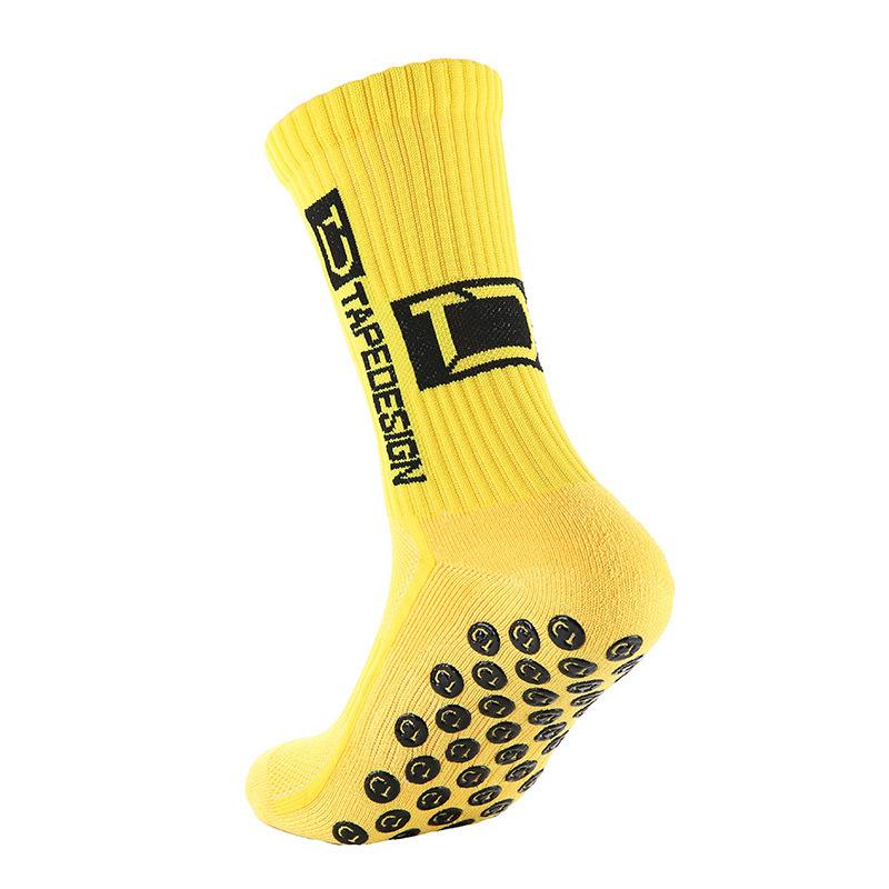 

Anti-slip Odor-resistant Sports Socks for Football, Running, Basketball, and Gym Workouts One Size жёлтый