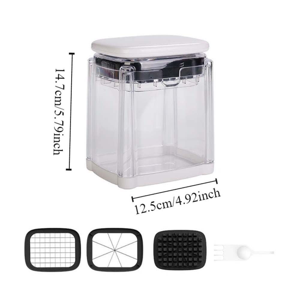 Coupe-frites manuel avec 2 lames Coupe-fruits Coupe-légumes Fruits et légumes