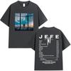 Rapper Ninho Jefe Album 2025 Graphic T-shirt Unisexs Clothing Rock Gothic Pop Music Short Sleeve T Shirt Fashion Oversized T-shirts