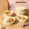 Yi Ai Disposable Biodegradable Cornstarch Round Food Container