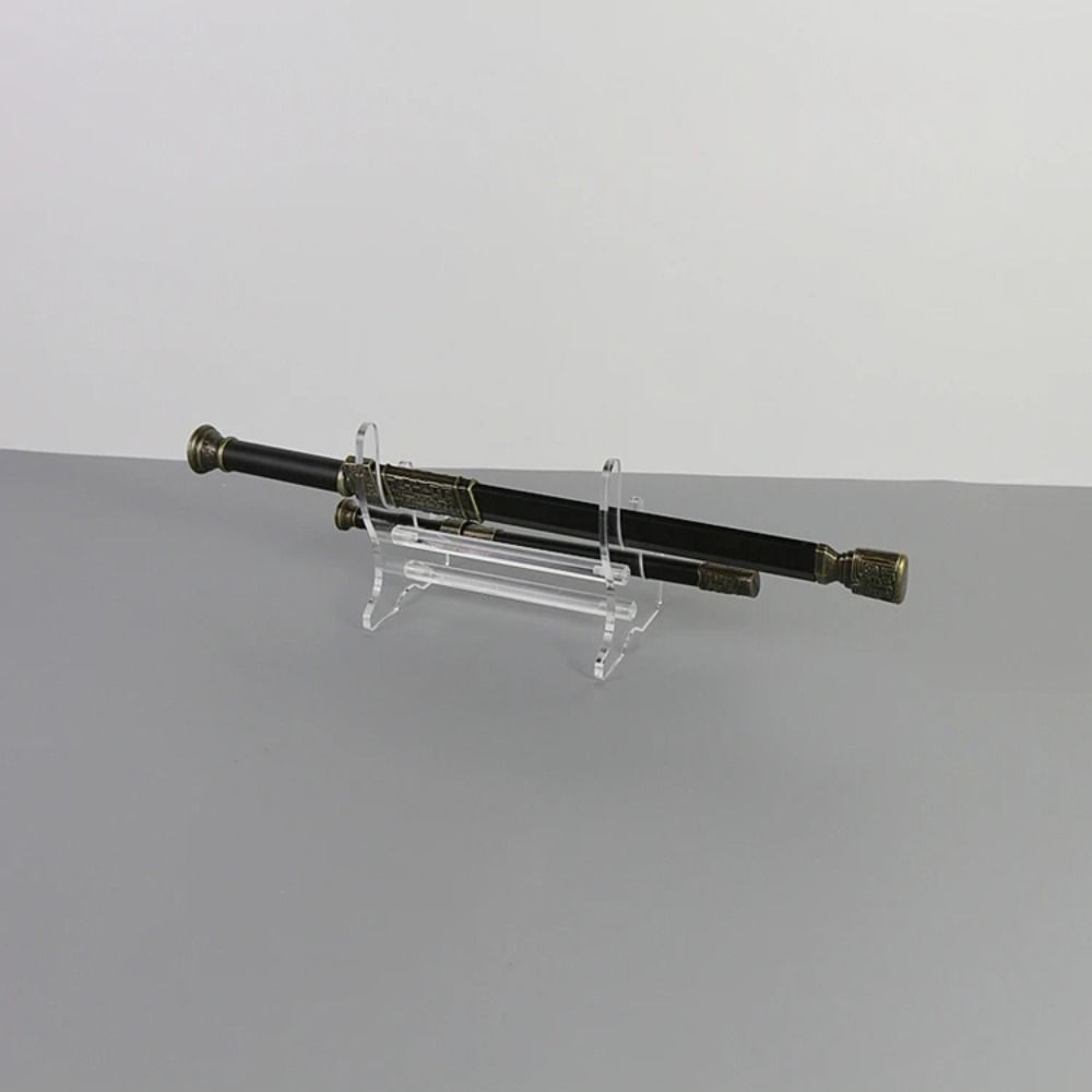 Acrylic Material Desktop Storage Rack Organizer Function Transparent Bamboo Flute Stand Universal Multi-layered