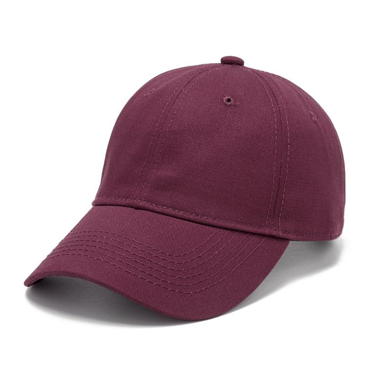 Professional Hat Solid Color Twill Plain Soft Top Acrylic Sports Cap Dad Hats Adjustable Blank Custom Unstructured Baseball