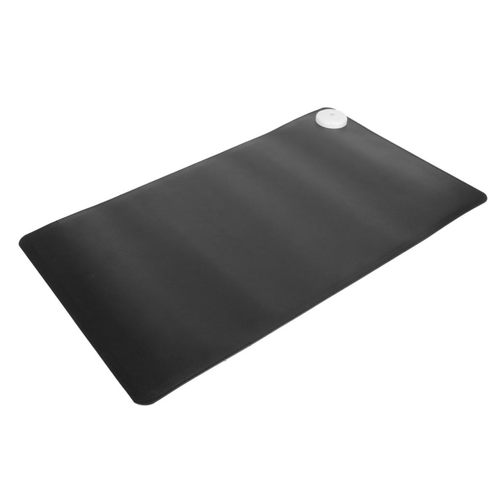 Almohadilla de Escritorio Caliente 3 Niveles de Calefacción Temporizador Impermeable Grande PU Cuero Calentador Alfombrilla de Ratón para Oficina