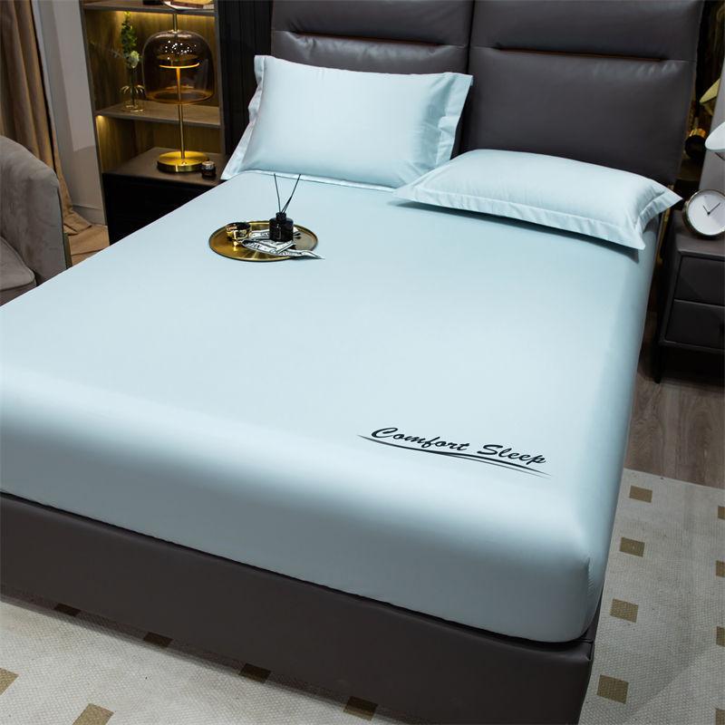 

Ice silk mattress summer bedspread three-piece machine washable protective cover non-stick wool sheets common in air-conditioned rooms 90 * 200CM single mattress