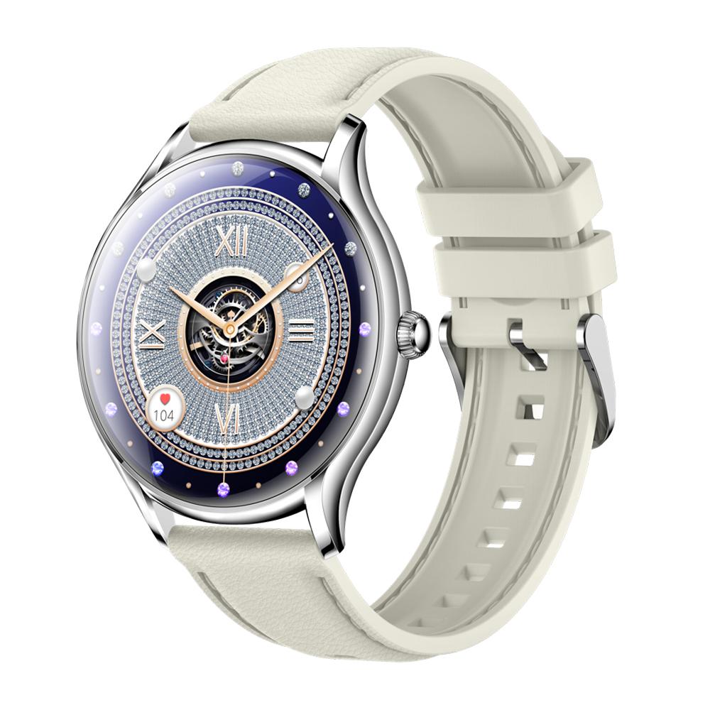 

2025 New AMOLED Screen 7.9mm Ultra-thin Women Blue Tooth Call Smart Watch Heart Rate Health Lady Music Sport Fitness Smartwatch