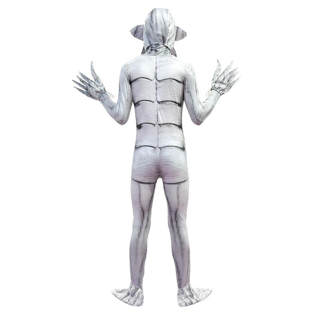 Bambini Ragazzi Ragazze Stranger Things Stampa Demogorgone Tuta Set Maschera Costumi Cosplay di Halloween
