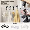 Multifunctional Wall Hooks for Bathroom and Living Room - Design Coat Hooks