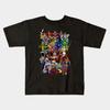 Boys Girls Soft Cotton Graphic Tees 90S Cartoon Hero'S T-shirt Breathable Daily School Wear Kids T-Shirts