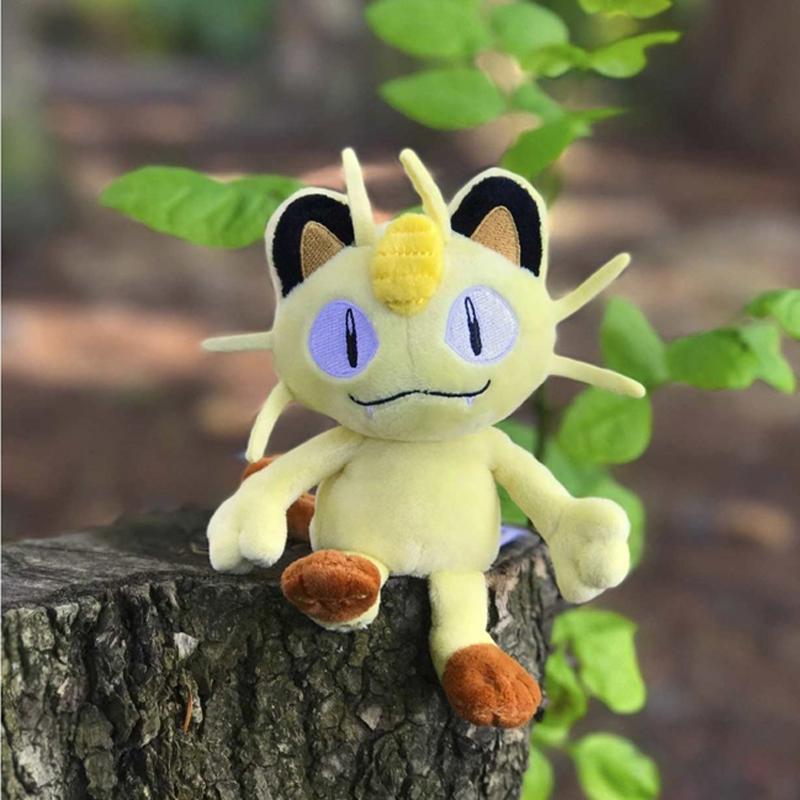Japanese Genuine Fit Meowth Plush Toy Dolls Children Cute Soft Gifts And Birthday Christmas Gifts