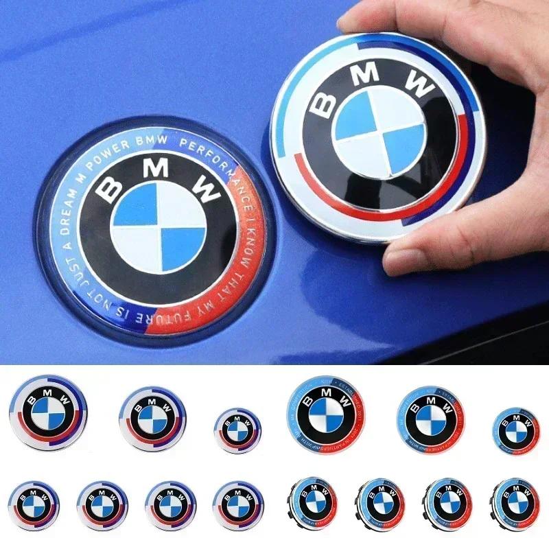 For BMW G30 7Pcs Car Hood Front Rear Trunk Emblem Badge For BMW E36 E46 E53 E90 E60 E93 E87 G01 G20 X3 X5 F30 F20